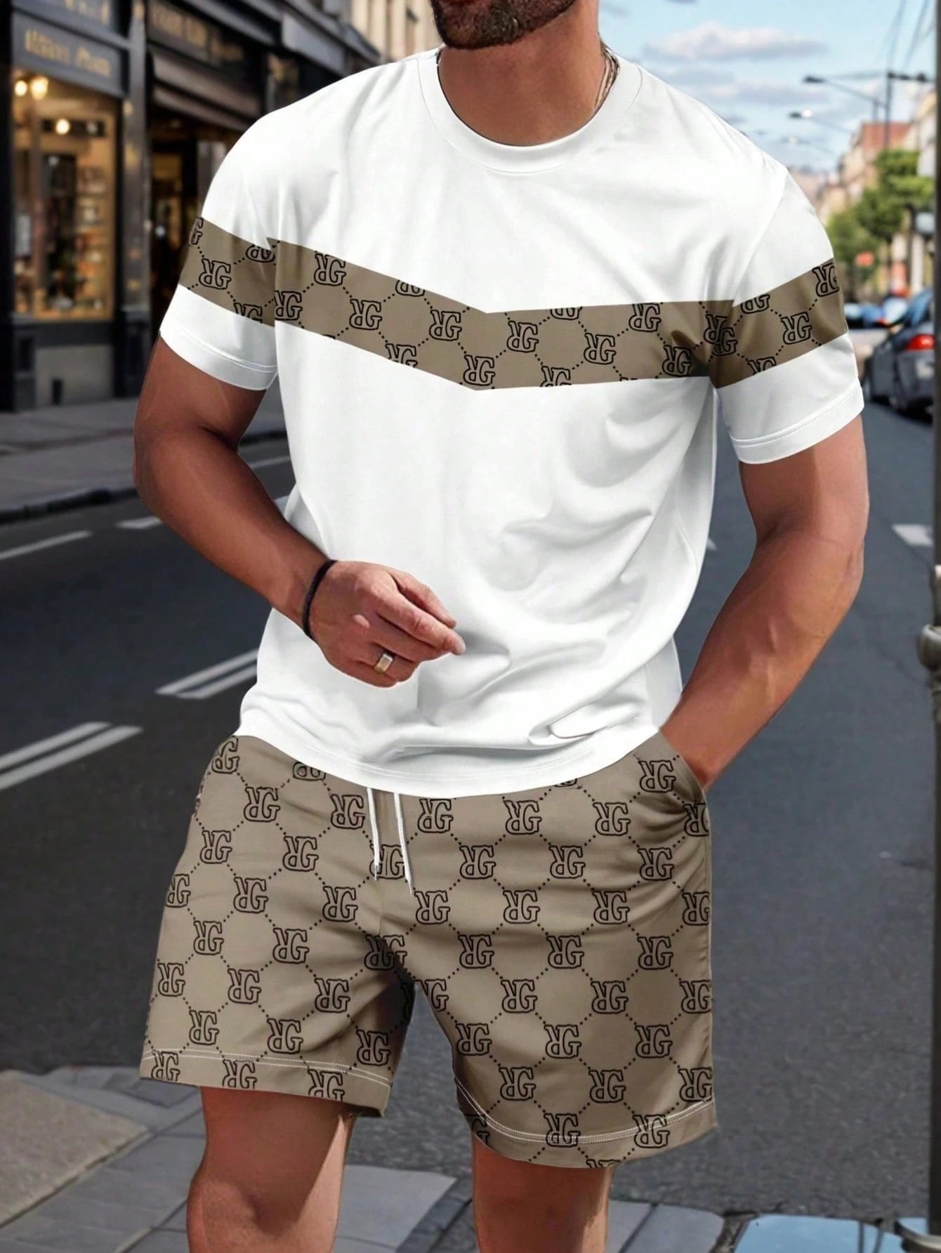 Summer Outdoor Clothing - Zomerpak voor heren 2026 met 3D-geprint