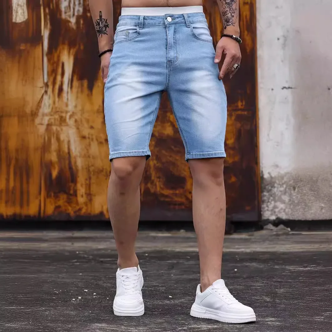 Levis Jeans 501 - Heren Jeans Shorts Stretch Gewassen Vintage