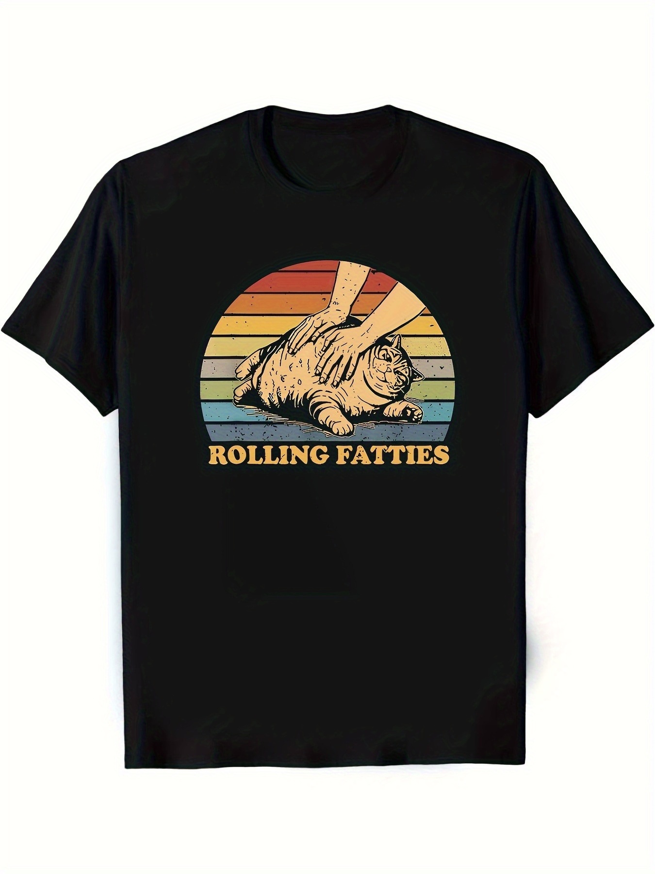 Summer Clothing Recommendations - Effen bedrukt T-shirt voor heren -