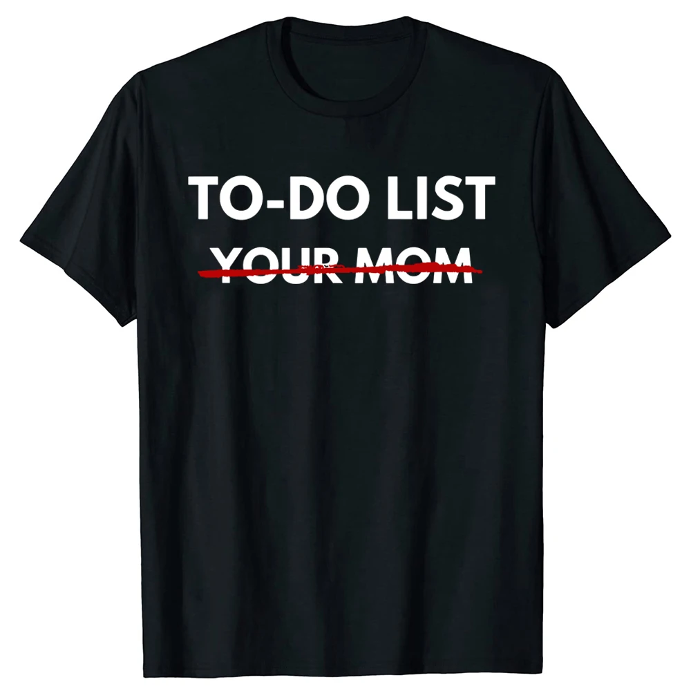 Summer Clothing List - Grappige Do List Your Mom T-shirts