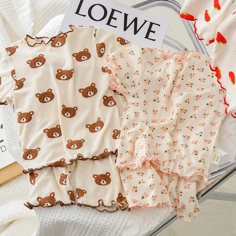 Summer Clothing Baby Boy - 2026 Zomer katoen cartoon casual Pyjama