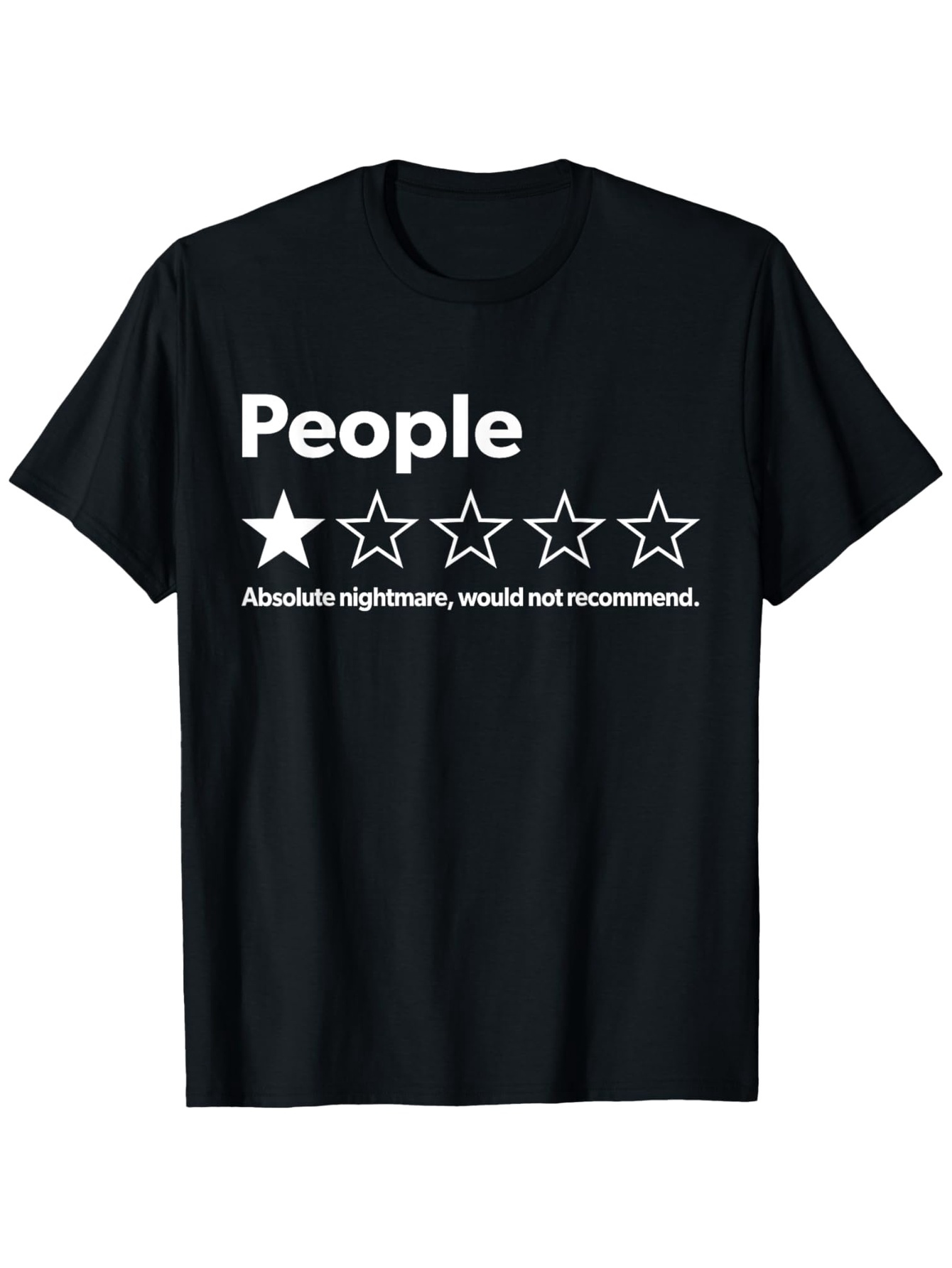 Summer Clothing Recommendations - Recensie grappig T-shirt: Beoordeling één ster: