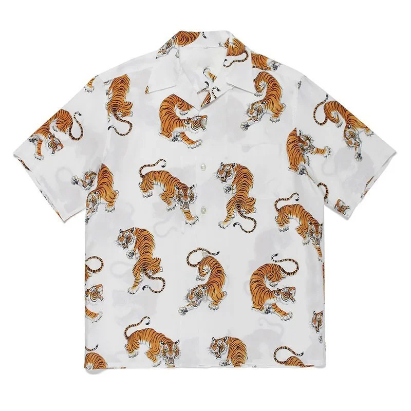 Summer Clothing Recommendations - Aanbevolen zomershirt met tijgerprint, zwart topje