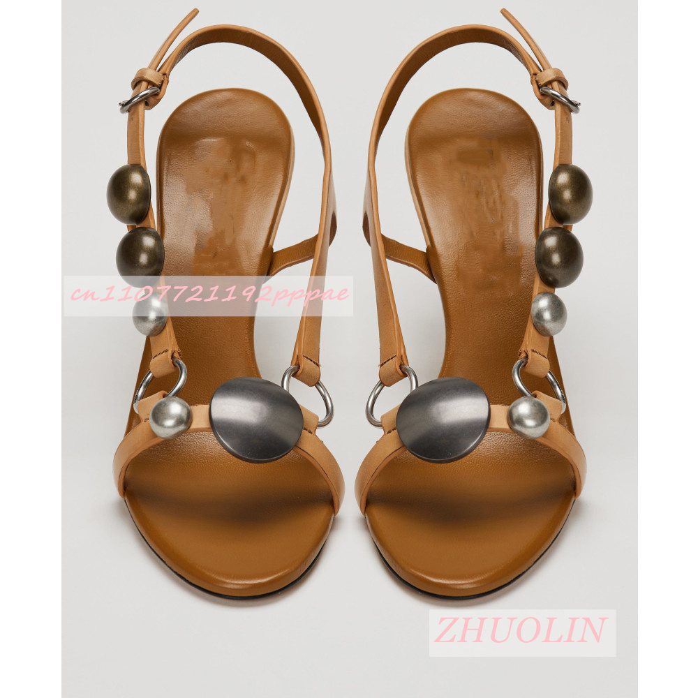 Vrouwen Metalen Disc Decor Sli - Summer Clothing Sale Women recensie en prijs