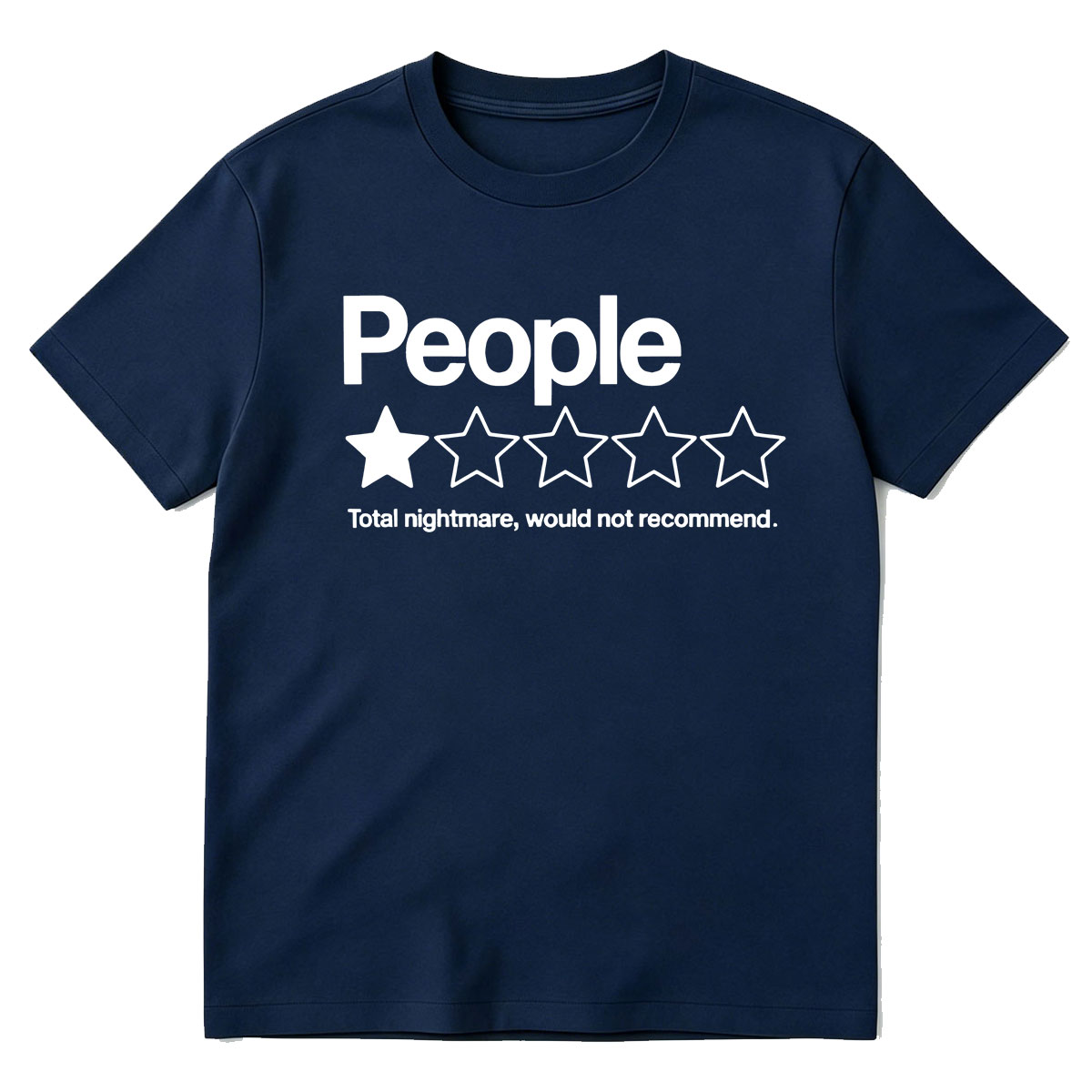 Mensen zouden niet aan T-shirt - Summer Clothing Recommendations recensie en prijs