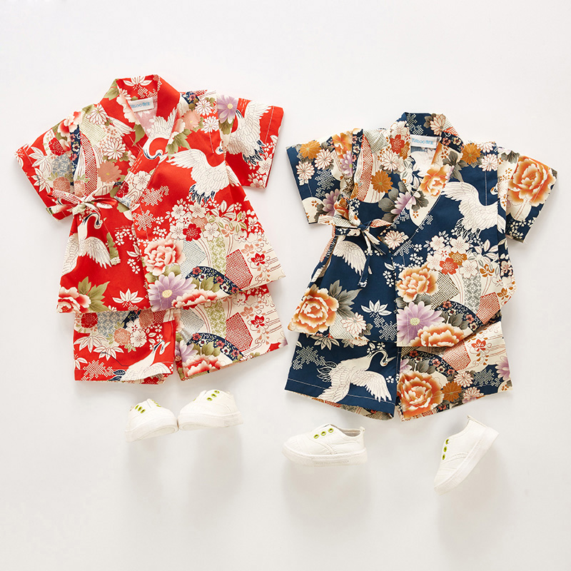 Zomer Kinderen Yukata Kleding  - Summer Clothing Baby Boy recensie en prijs