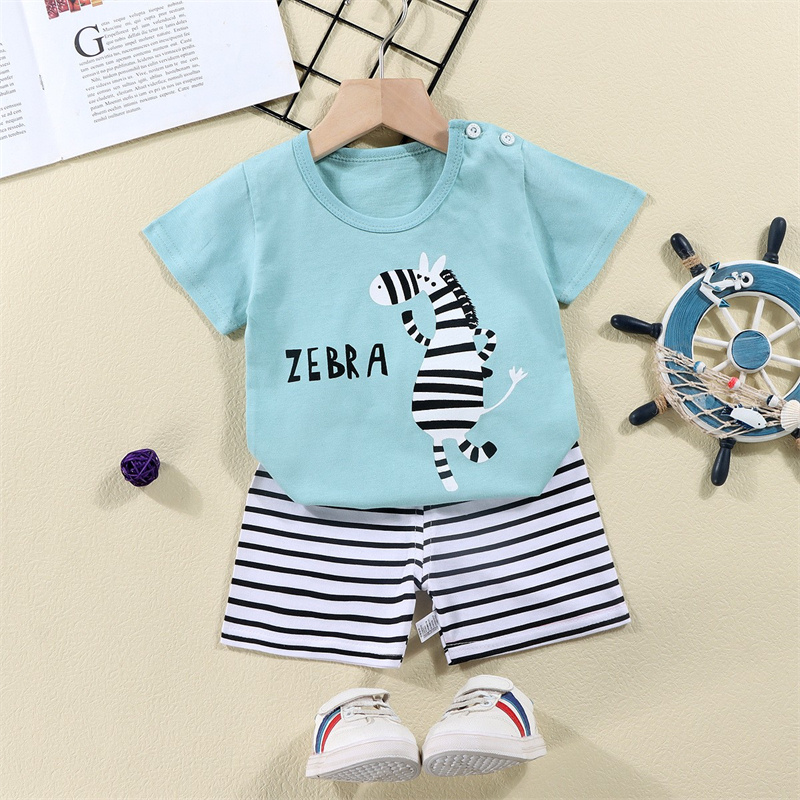 Katoen Tees + Shorts 2-delige  - Summer Clothing Baby Boy recensie en prijs