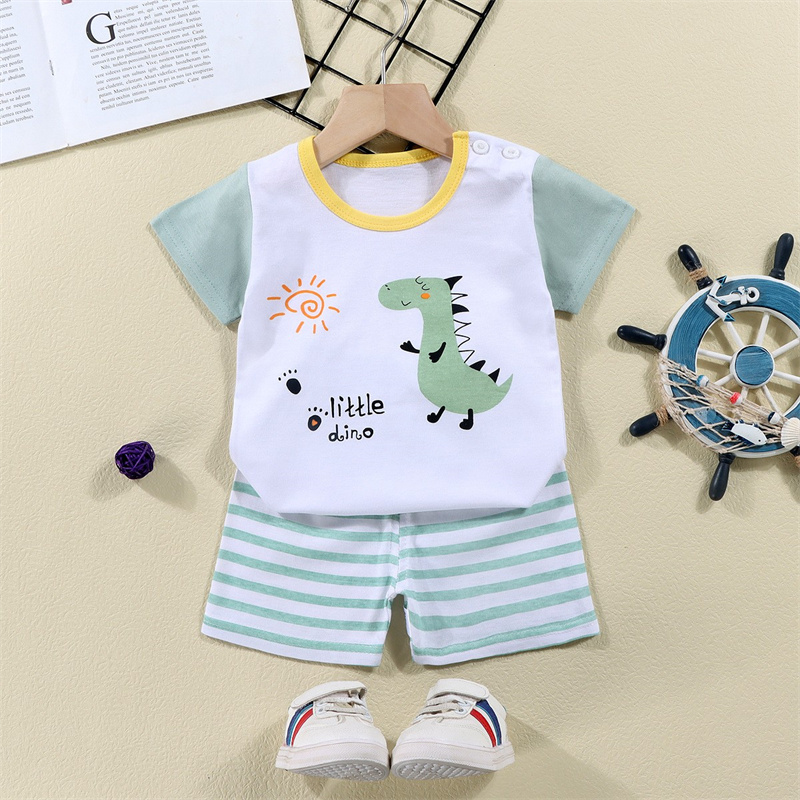 Katoen Tees + Shorts 2-delige  - Summer Clothing Baby Boy recensie en prijs