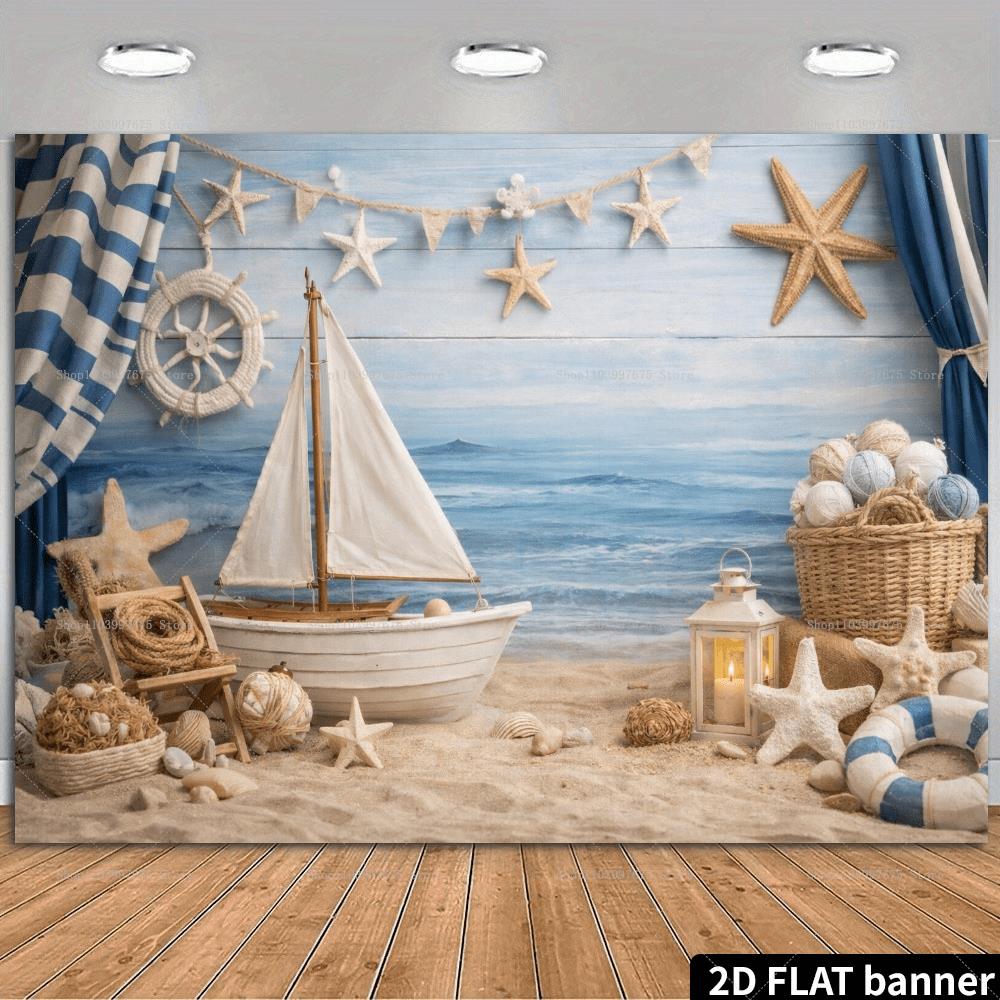 2D Strandvakantie Achtergronde - Summer Clothing Banner recensie en prijs