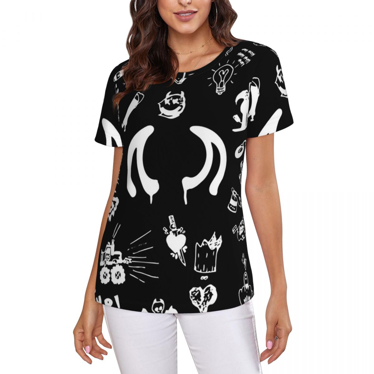 Yungblud Drawings Tattoo Sheet - Summer Clothing Drawing recensie en prijs