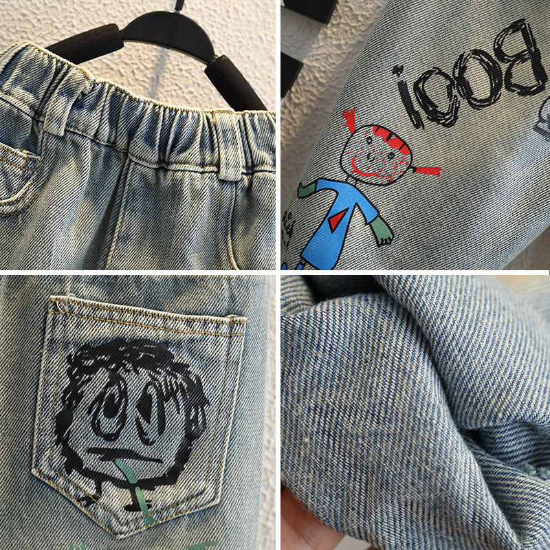 Baby Boy Jeans Voor Kinderen K - Summer Clothing Drawing recensie en prijs