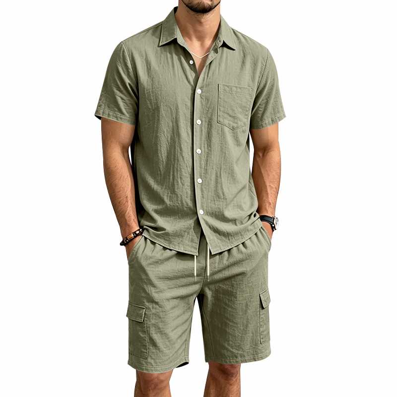Heren zomer Amerikaans linnen  - Summer Outdoor Clothing recensie en prijs