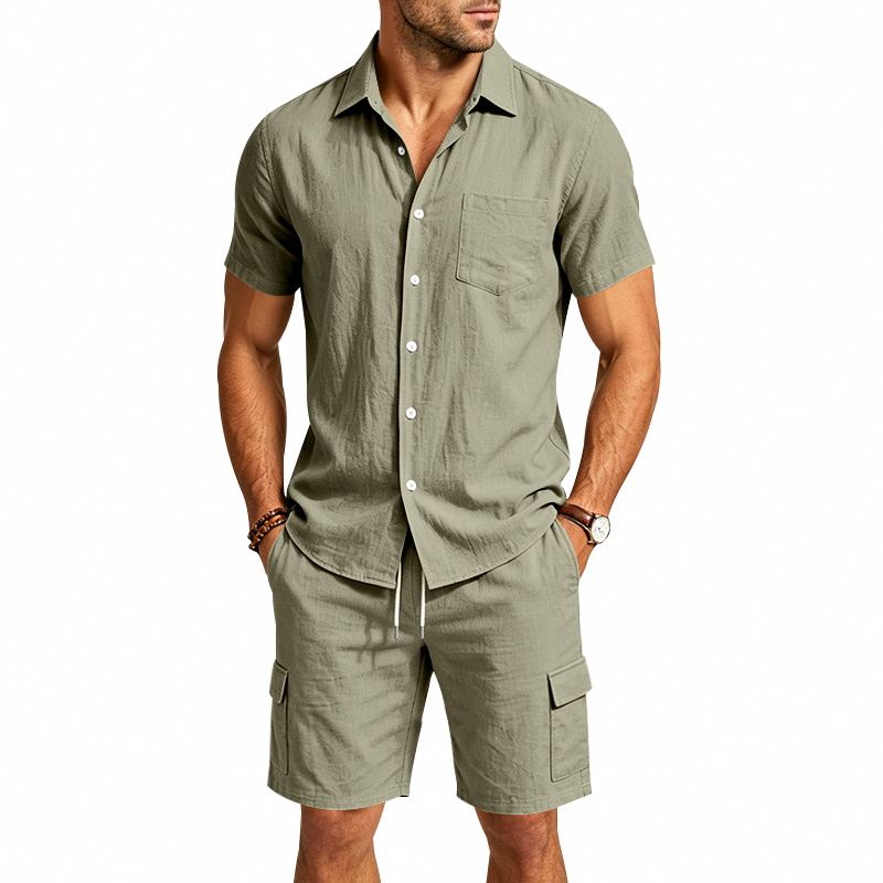Heren zomer Amerikaans linnen  - Summer Outdoor Clothing recensie en prijs