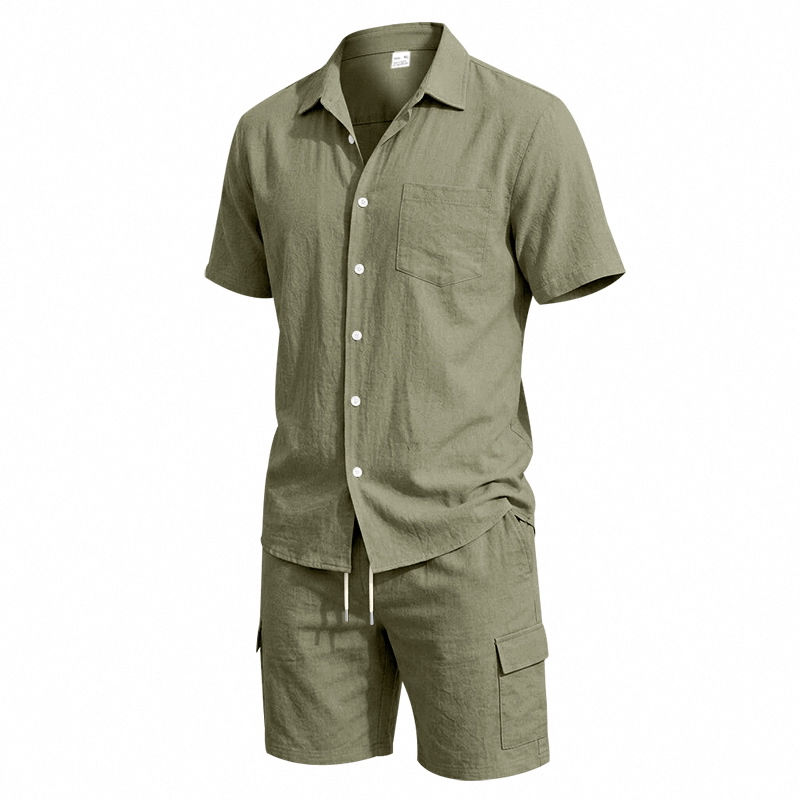 Heren zomer Amerikaans linnen  - Summer Outdoor Clothing recensie en prijs